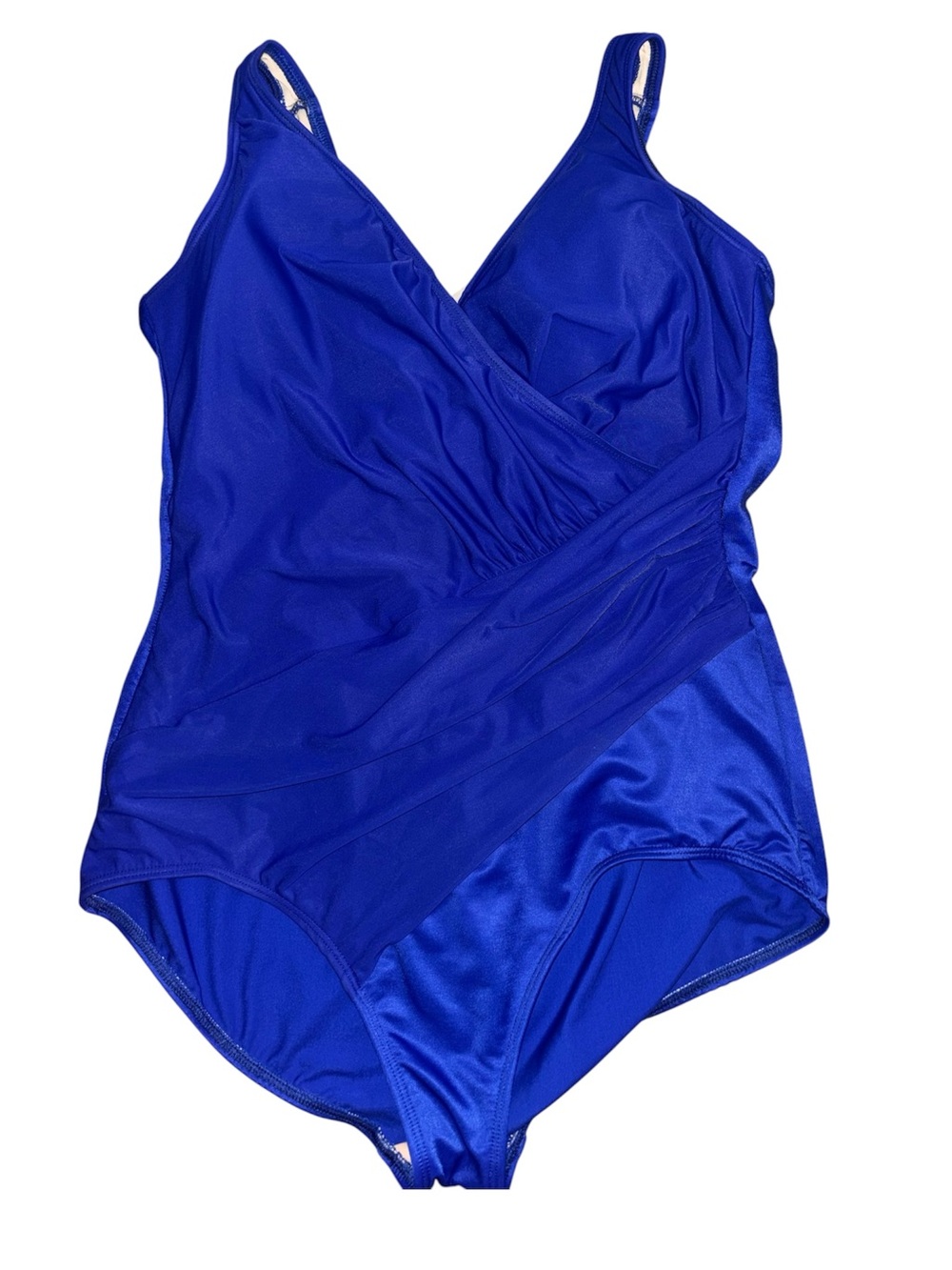Miraclesuit Blue One-Piece Swimsuit